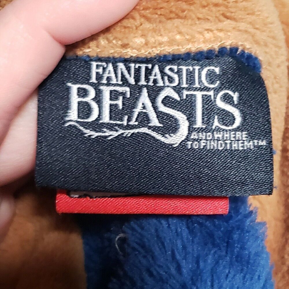 Harry Potter Fantastic Beasts Bath Robe Newt Scamander OS Blue Robe Factory - Picture 7 of 11